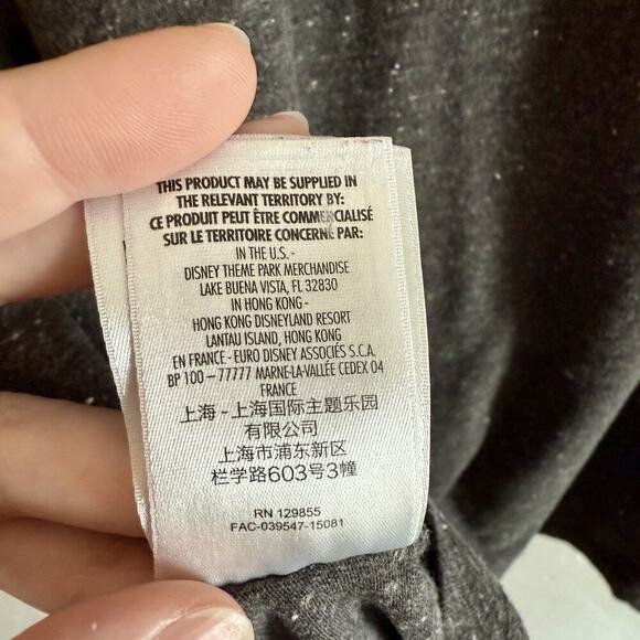 Disney Parks Size XXL Minnie T-Shirt - Gray Short Sleeve Authentic Original - Picture 9 of 9